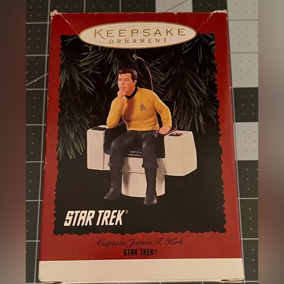 Hallmark Other - Hallmark Star Trek Captain James T Kirk Ornament